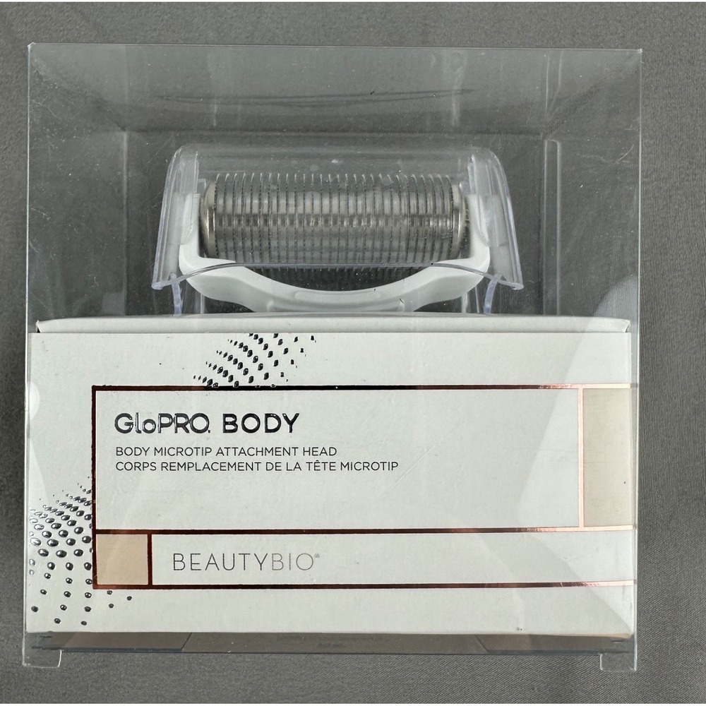 BeautyBio GloPRO BODY Microtip Attachment Head White NEW